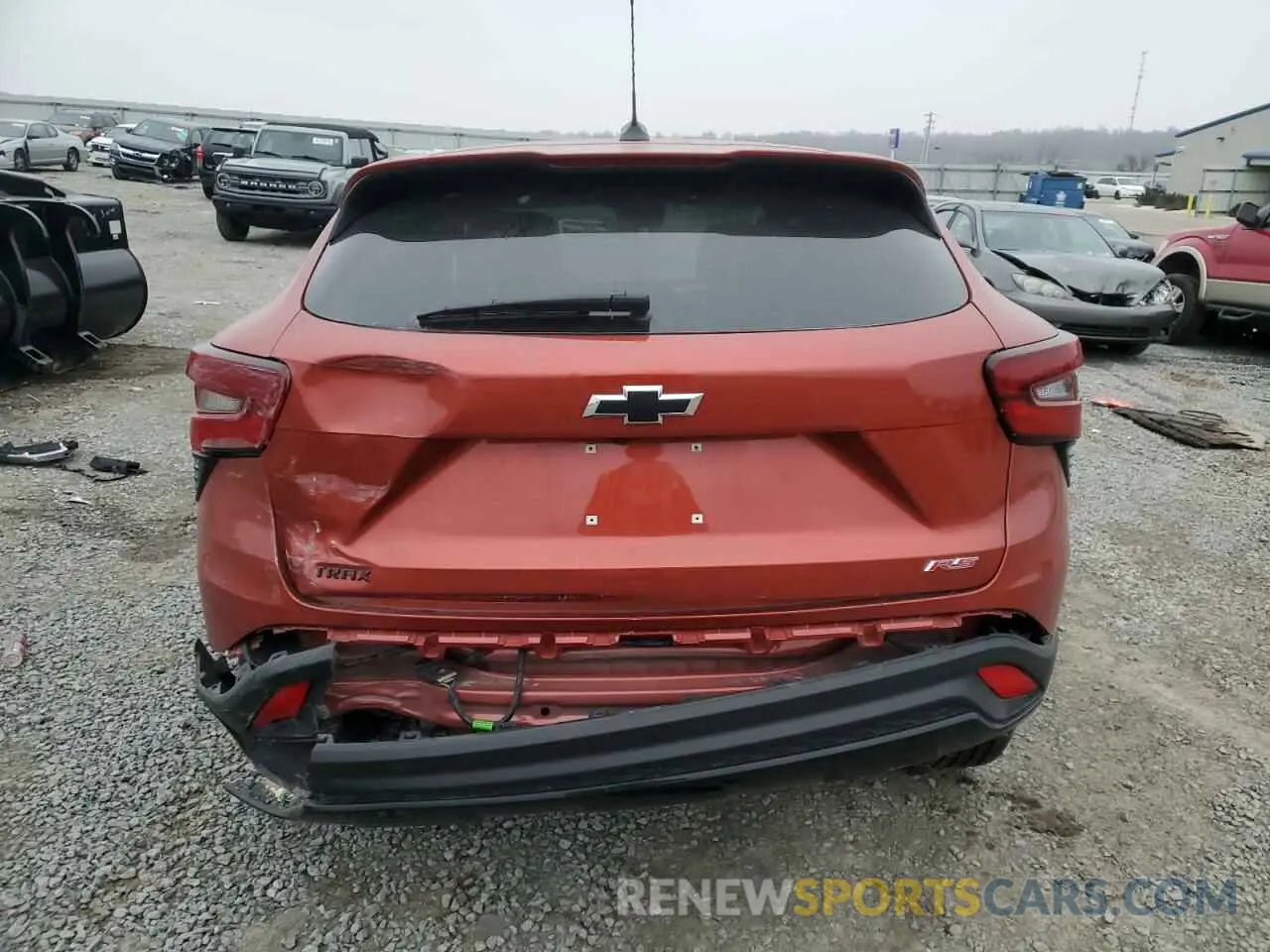 6 Photograph of a damaged car KL77LGE25RC108213 CHEVROLET TRAX 1RS 2024