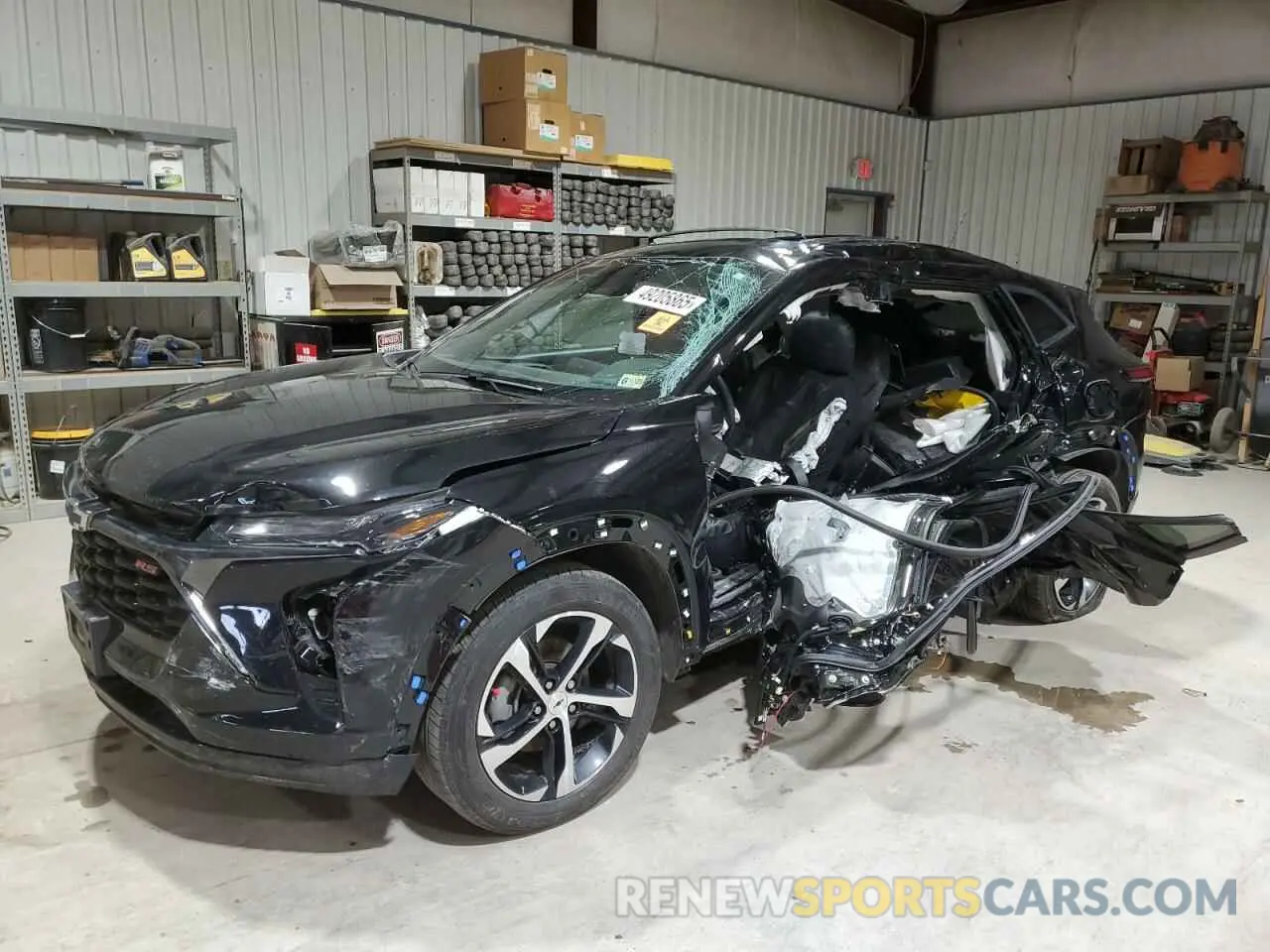 1 Photograph of a damaged car KL77LGE28RC007022 CHEVROLET TRAX 1RS 2024