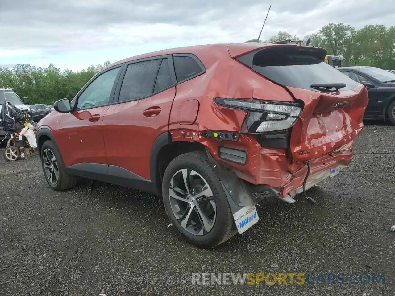 2 Photograph of a damaged car KL77LGE28RC213988 CHEVROLET TRAX 1RS 2024