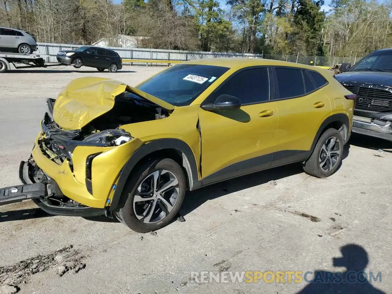 1 Photograph of a damaged car KL77LGE29RC043169 CHEVROLET TRAX 1RS 2024