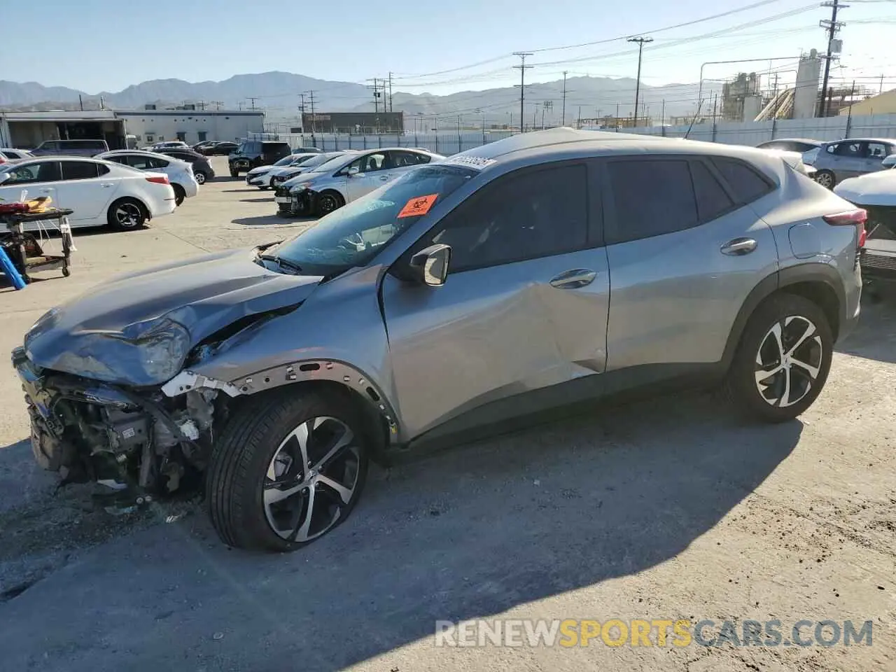 1 Photograph of a damaged car KL77LGE2XRC229819 CHEVROLET TRAX 1RS 2024