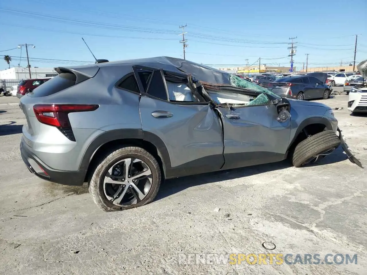 3 Photograph of a damaged car KL77LGE2XRC229819 CHEVROLET TRAX 1RS 2024