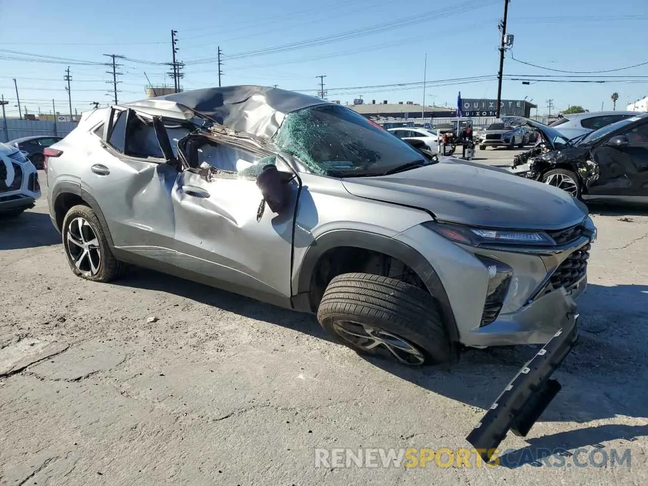 4 Photograph of a damaged car KL77LGE2XRC229819 CHEVROLET TRAX 1RS 2024