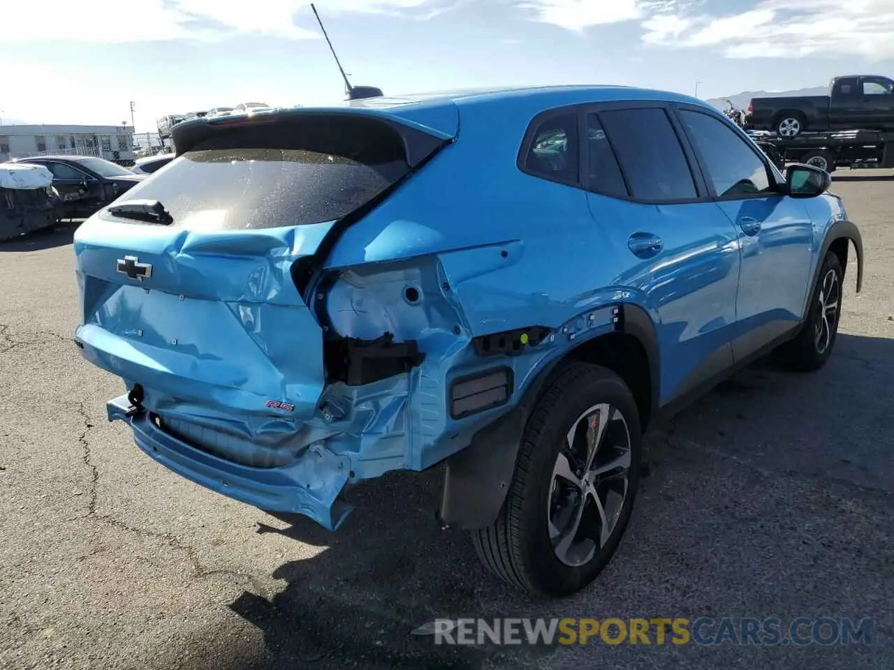3 Photograph of a damaged car KL77LGEP0SC129942 CHEVROLET TRAX 1RS 2025
