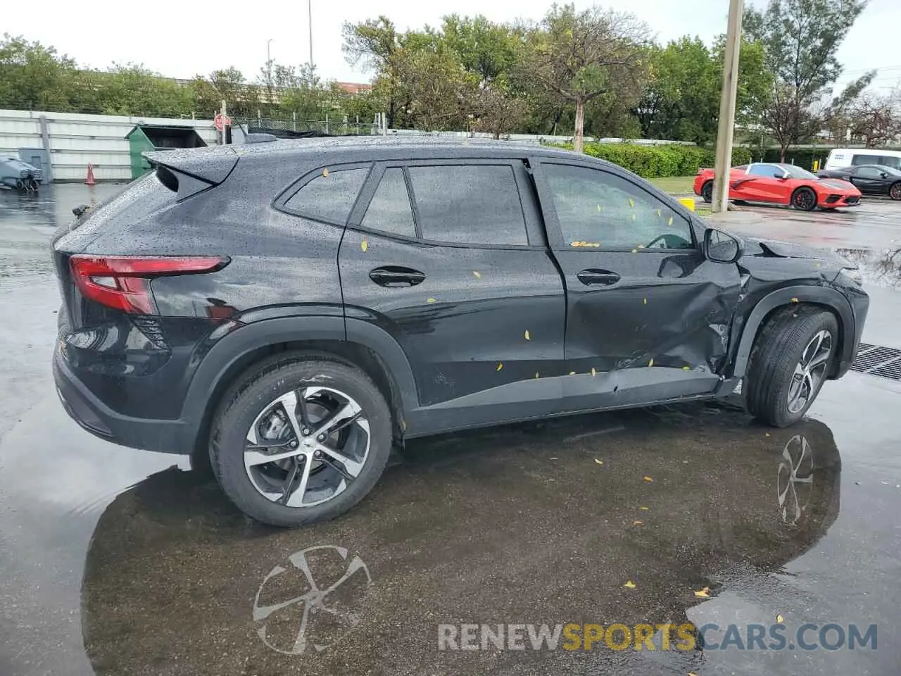 3 Photograph of a damaged car KL77LGEP2SC191990 CHEVROLET TRAX 1RS 2025
