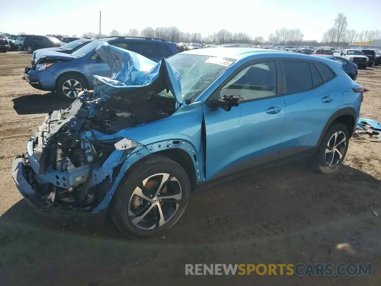 1 Photograph of a damaged car KL77LGEP6SC068516 CHEVROLET TRAX 1RS 2025