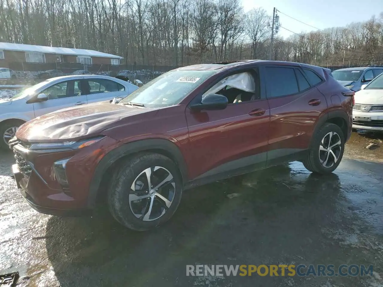 1 Photograph of a damaged car KL77LGEP6SC123692 CHEVROLET TRAX 1RS 2025