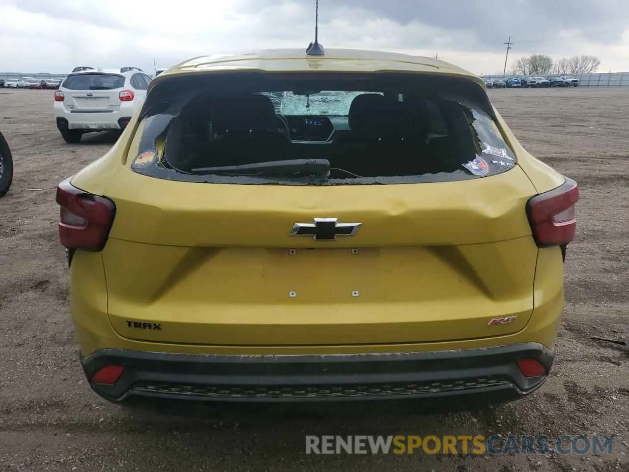 6 Photograph of a damaged car KL77LGEP8SC002937 CHEVROLET TRAX 1RS 2025