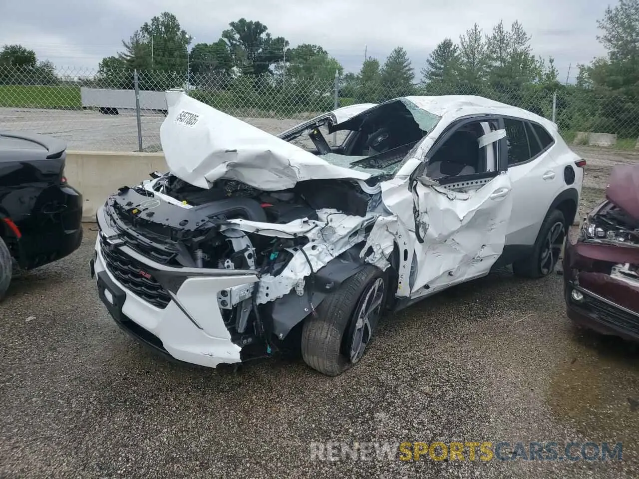 1 Photograph of a damaged car KL77LGEP9SC031640 CHEVROLET TRAX 1RS 2025
