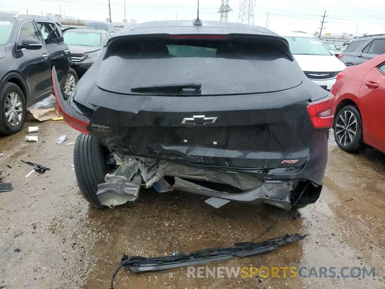 6 Photograph of a damaged car KL77LGEPXSC032294 CHEVROLET TRAX 1RS 2025