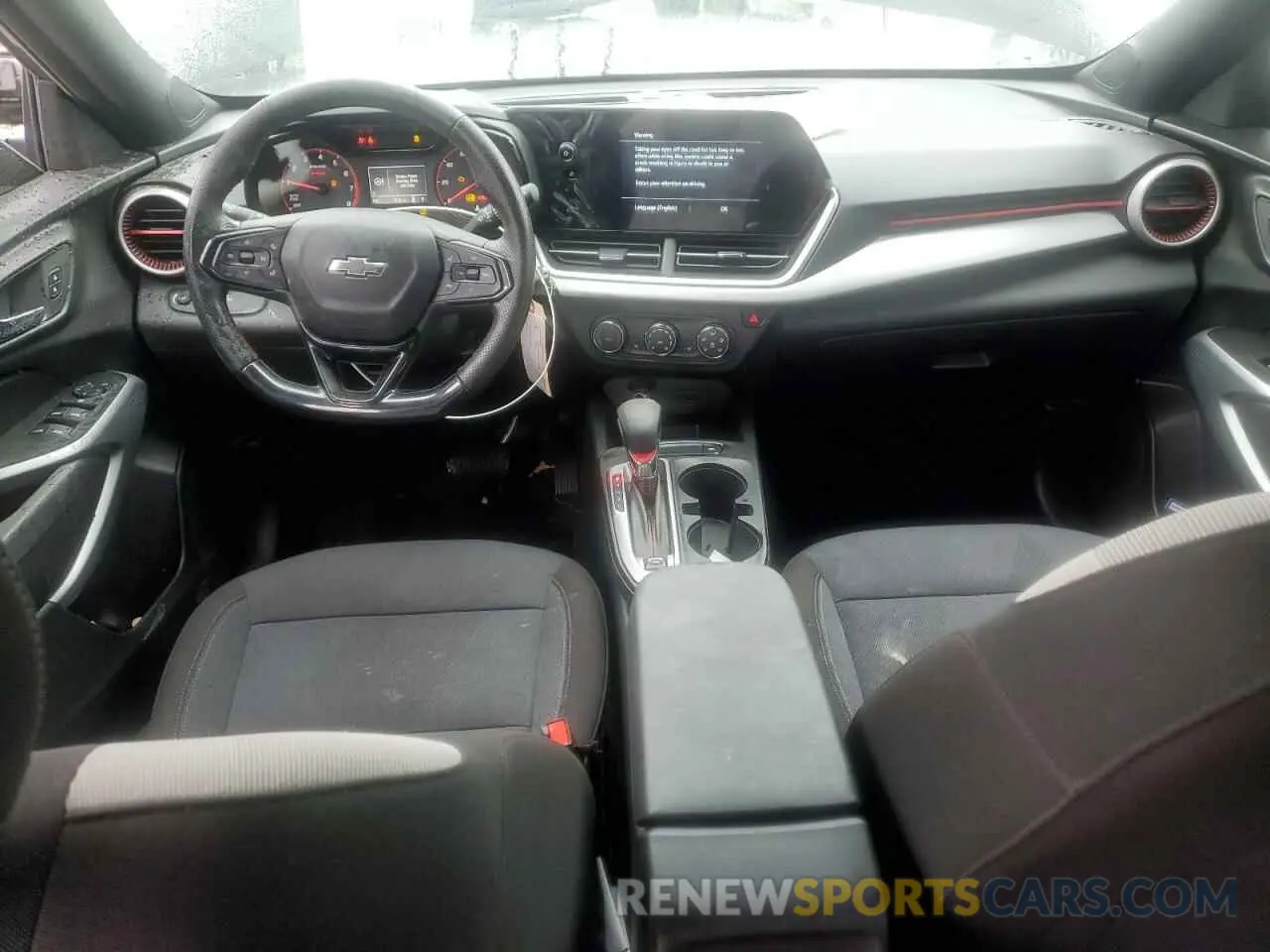 8 Photograph of a damaged car KL77LGEPXSC032294 CHEVROLET TRAX 1RS 2025