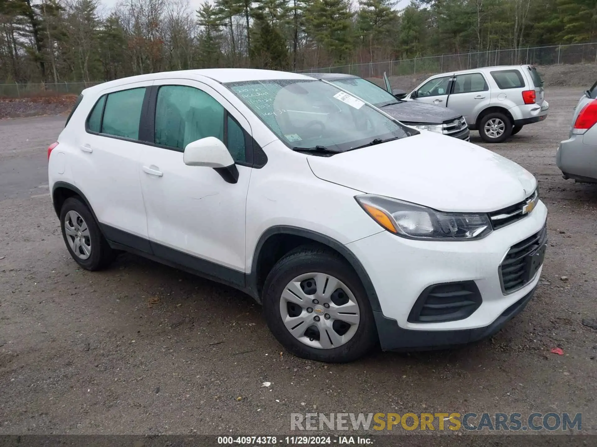 1 Photograph of a damaged car 3GNCJKSB0KL135481 CHEVROLET TRAX 2019