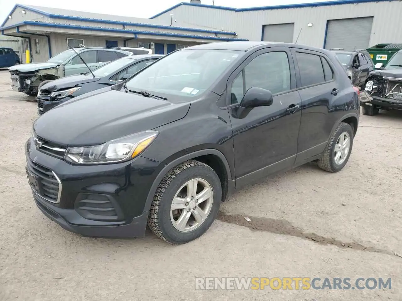 1 Photograph of a damaged car 3GNCJKSB0KL375713 CHEVROLET TRAX 2019