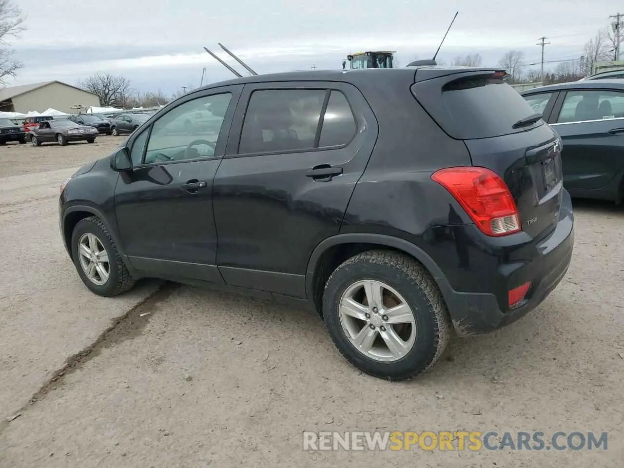 2 Photograph of a damaged car 3GNCJKSB0KL375713 CHEVROLET TRAX 2019