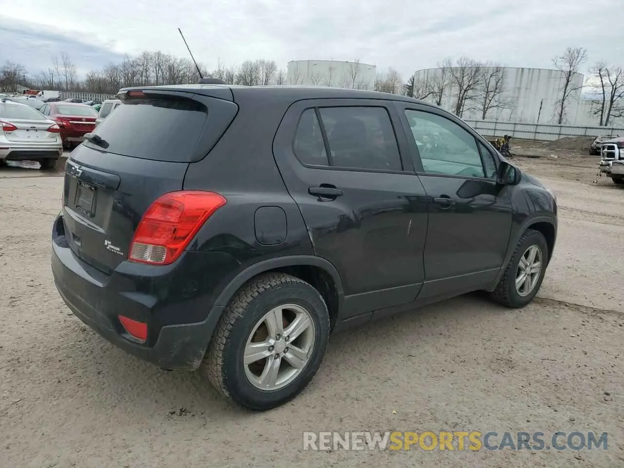 3 Photograph of a damaged car 3GNCJKSB0KL375713 CHEVROLET TRAX 2019