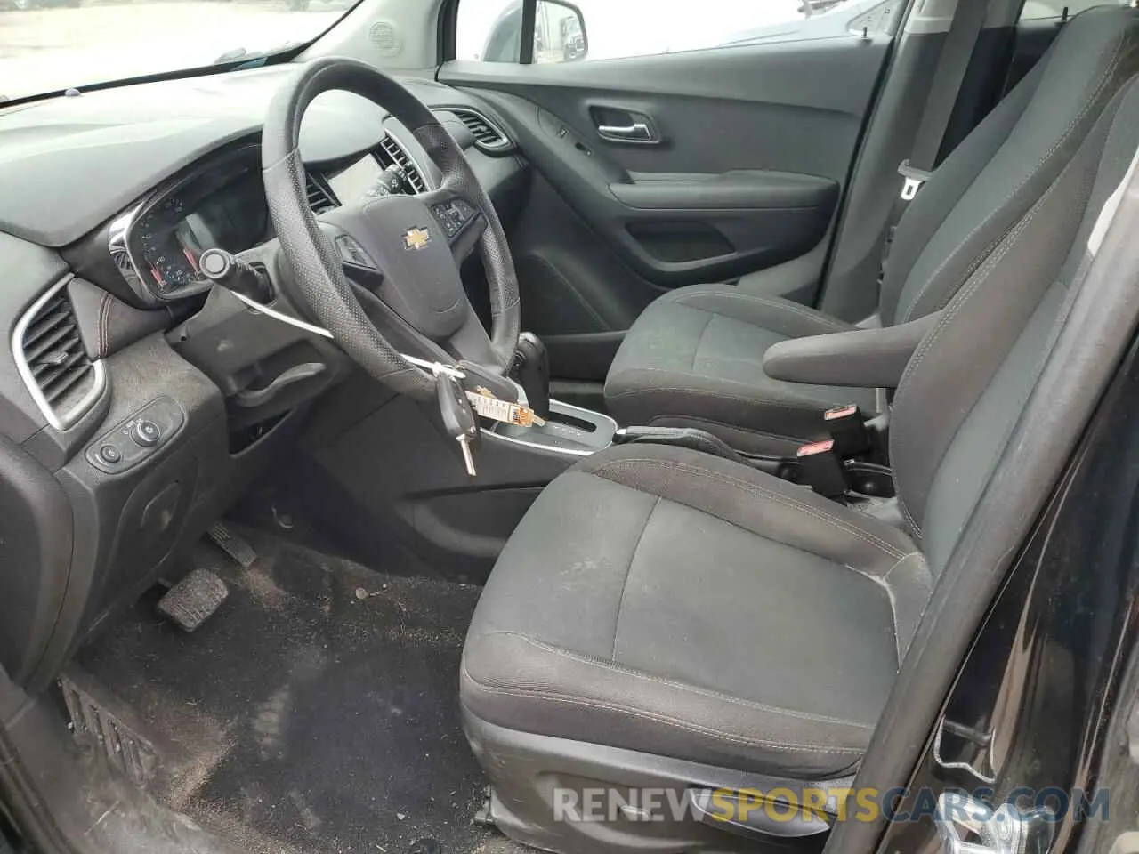 7 Photograph of a damaged car 3GNCJKSB0KL375713 CHEVROLET TRAX 2019