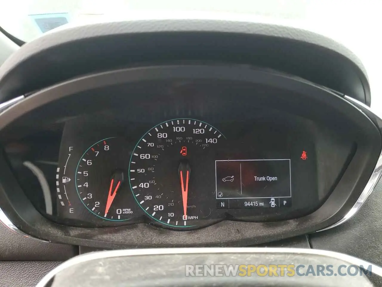 9 Photograph of a damaged car 3GNCJKSB0KL375713 CHEVROLET TRAX 2019