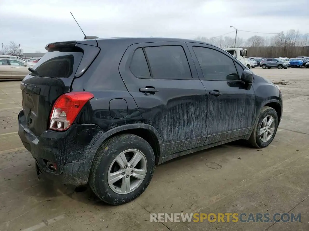 3 Photograph of a damaged car 3GNCJKSB0KL377008 CHEVROLET TRAX 2019