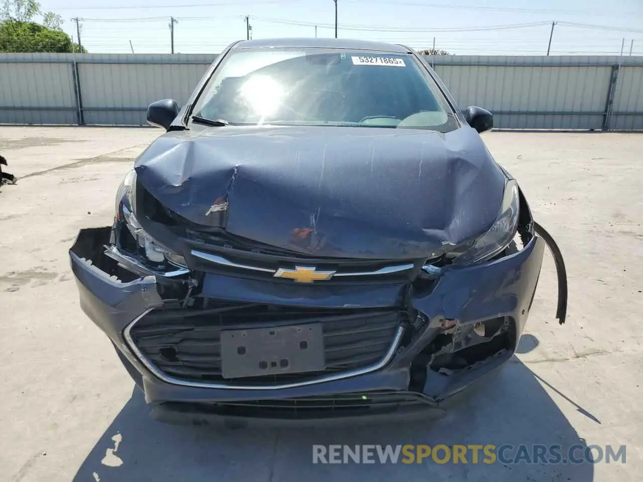 5 Photograph of a damaged car 3GNCJKSB1KL203724 CHEVROLET TRAX 2019