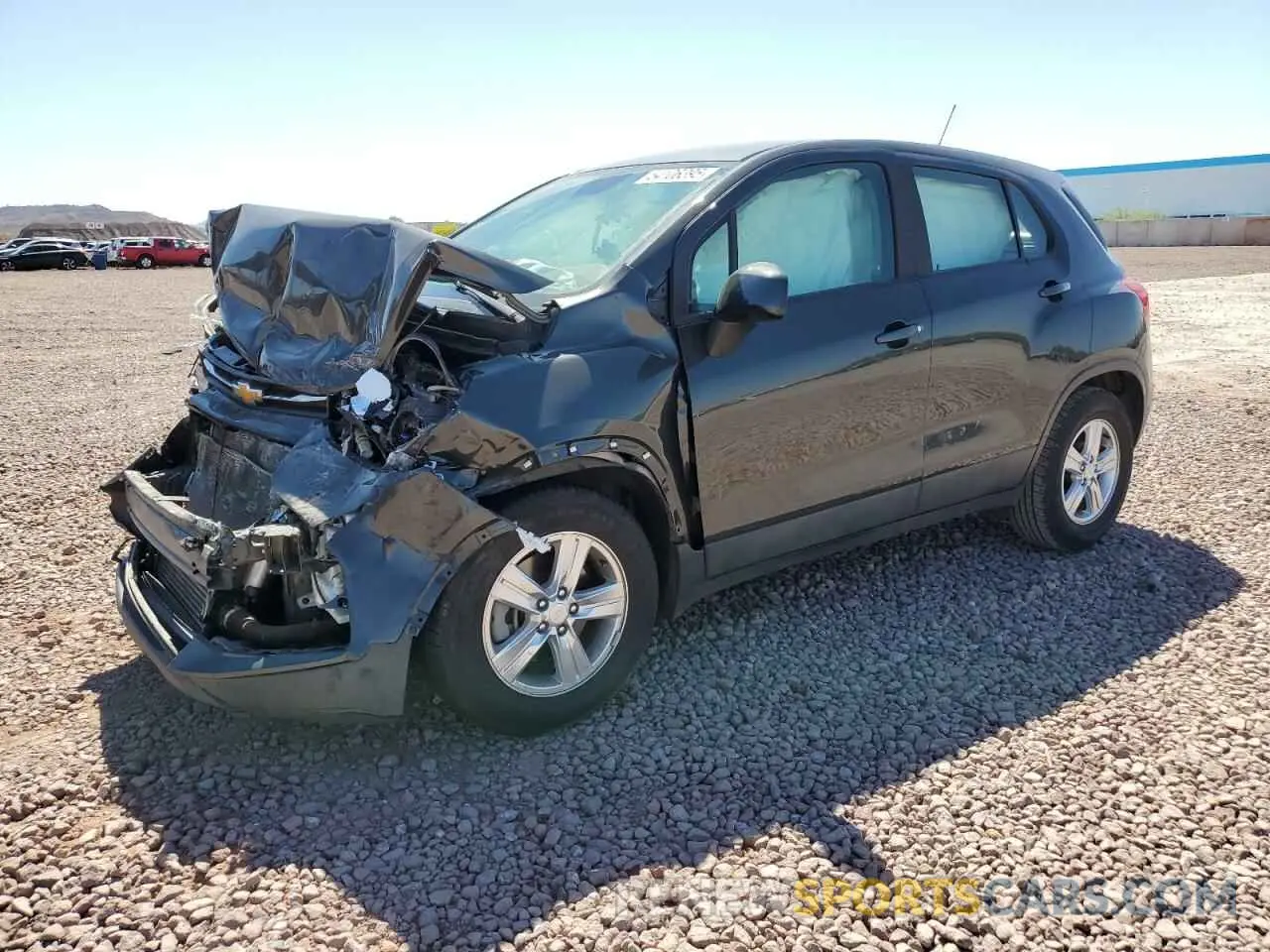 1 Photograph of a damaged car 3GNCJKSB1KL252552 CHEVROLET TRAX 2019