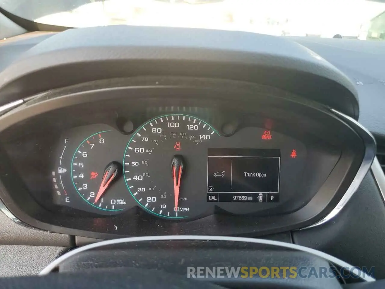 9 Photograph of a damaged car 3GNCJKSB1KL281663 CHEVROLET TRAX 2019