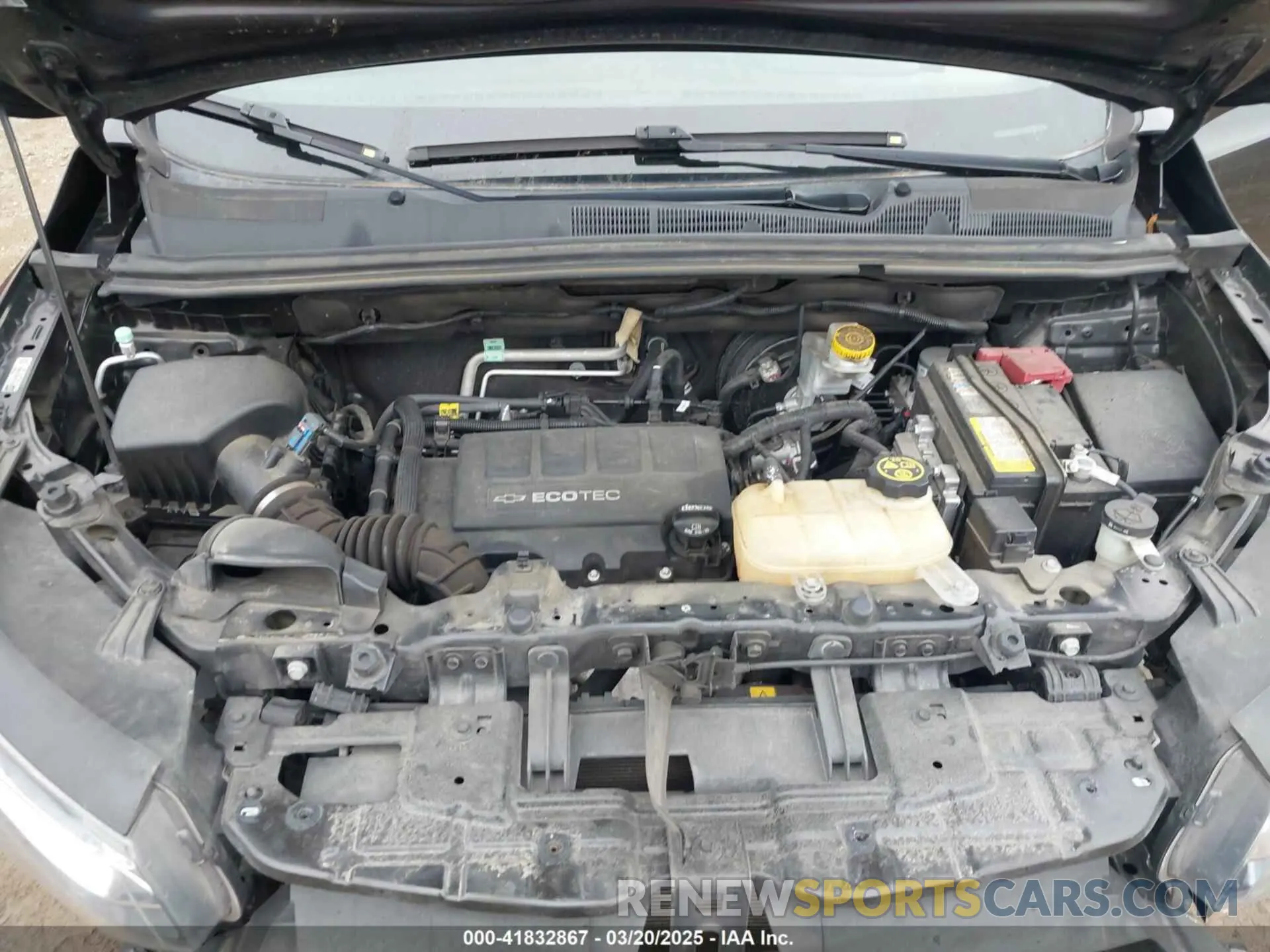 10 Photograph of a damaged car 3GNCJKSB1KL386803 CHEVROLET TRAX 2019