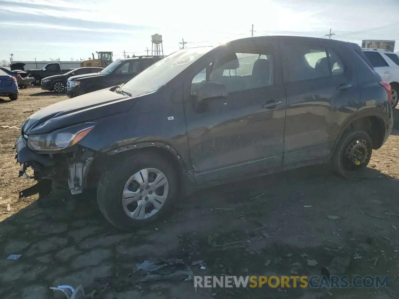 1 Photograph of a damaged car 3GNCJKSB2KL153061 CHEVROLET TRAX 2019