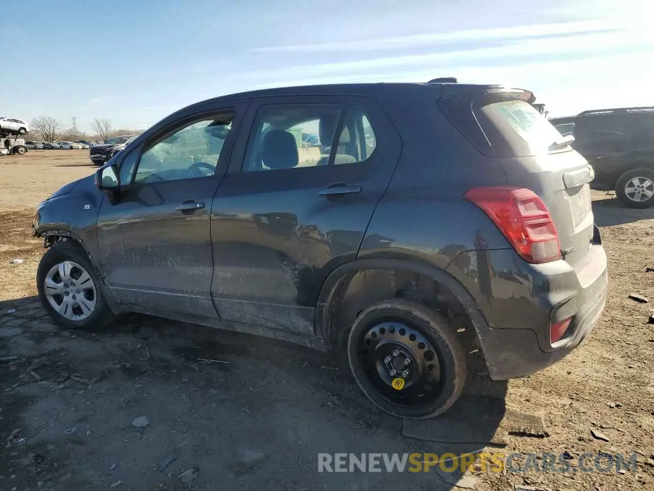 2 Photograph of a damaged car 3GNCJKSB2KL153061 CHEVROLET TRAX 2019