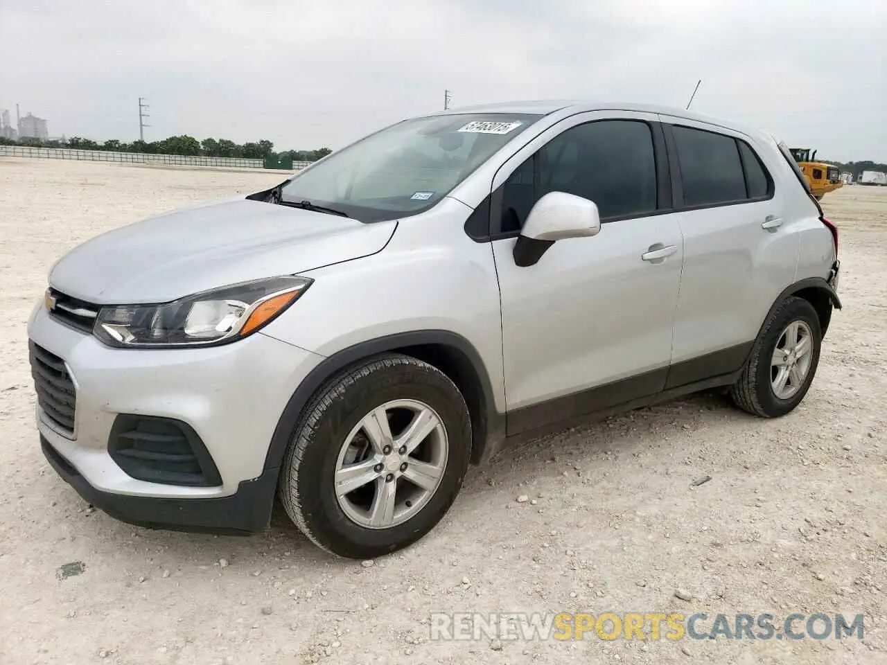 1 Photograph of a damaged car 3GNCJKSB2KL336752 CHEVROLET TRAX 2019