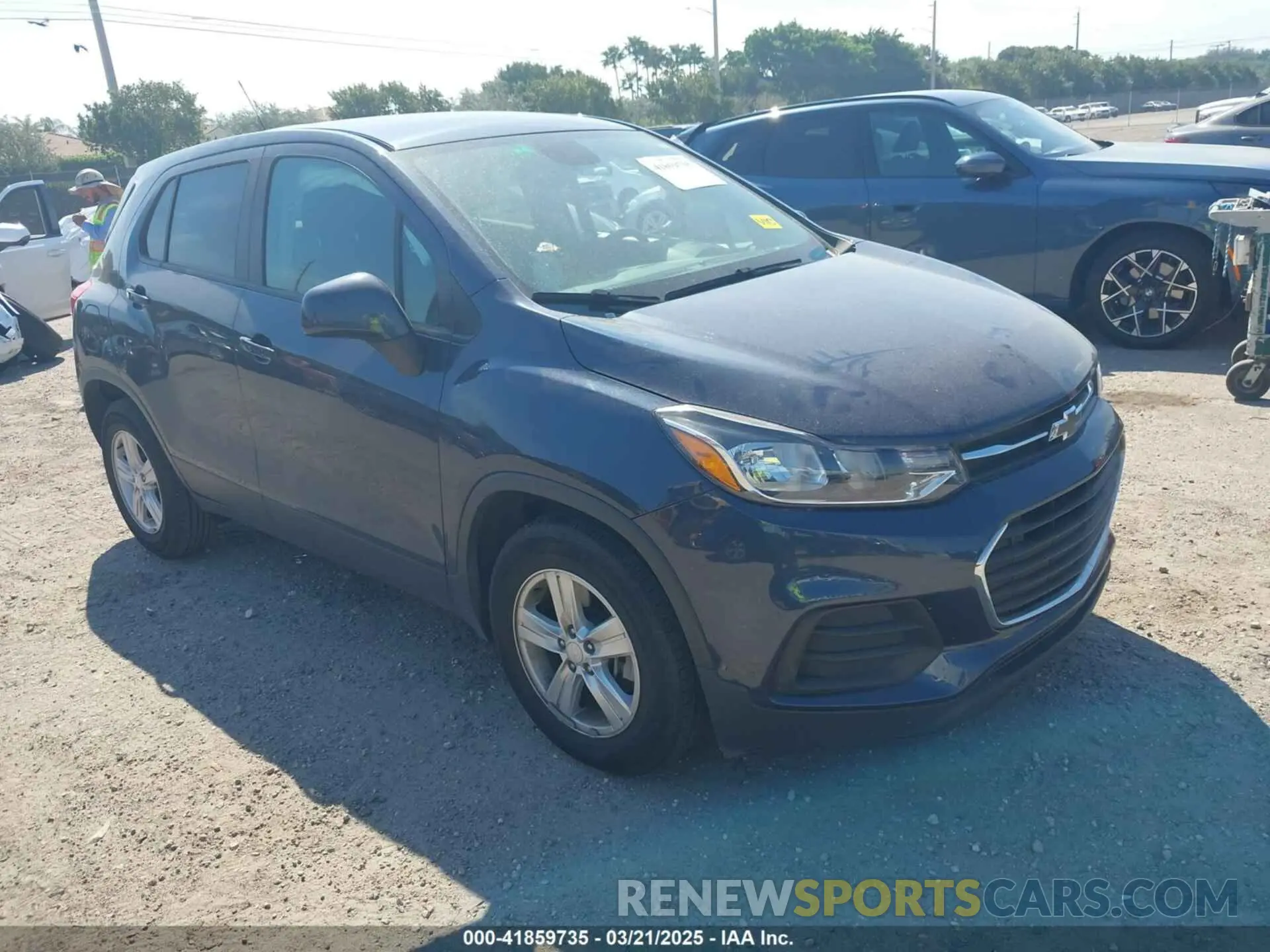 1 Photograph of a damaged car 3GNCJKSB3KL214935 CHEVROLET TRAX 2019