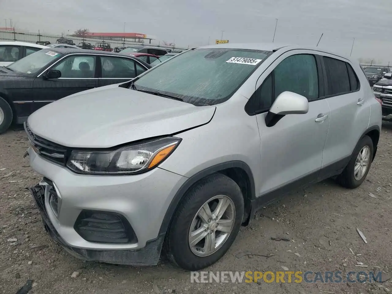 1 Photograph of a damaged car 3GNCJKSB3KL273600 CHEVROLET TRAX 2019