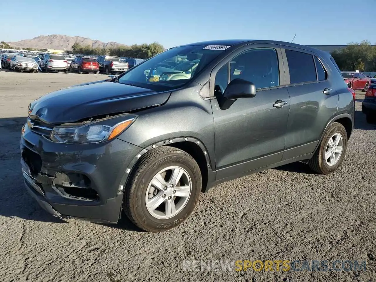 1 Photograph of a damaged car 3GNCJKSB4KL276411 CHEVROLET TRAX 2019