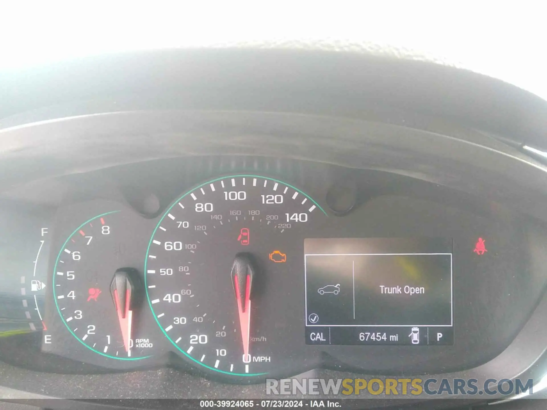 7 Photograph of a damaged car 3GNCJKSB4KL388884 CHEVROLET TRAX 2019