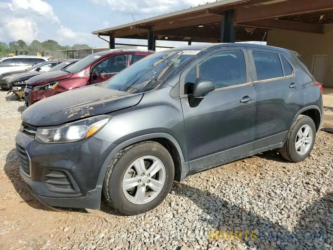 1 Photograph of a damaged car 3GNCJKSB5KL237469 CHEVROLET TRAX 2019
