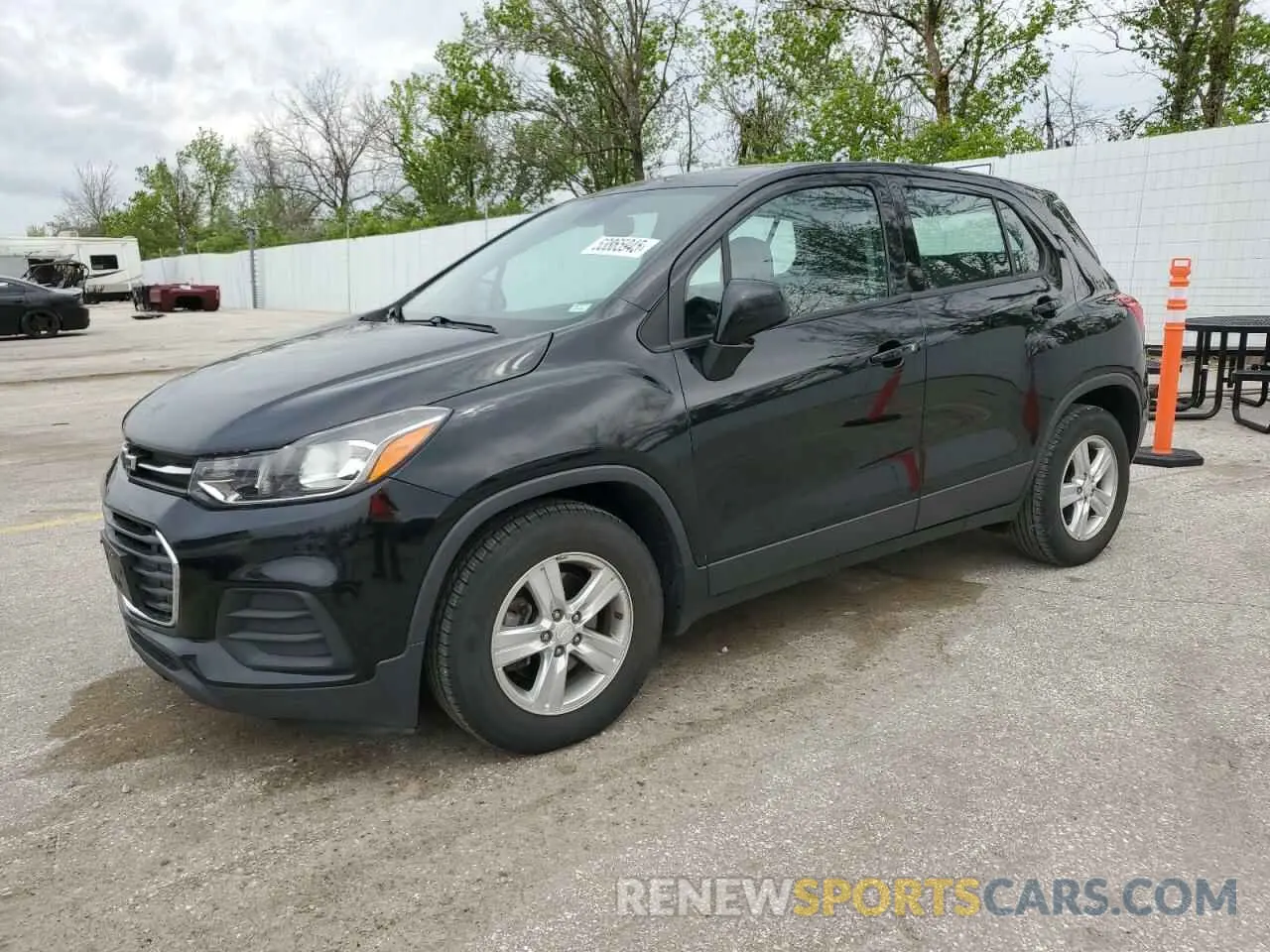 1 Photograph of a damaged car 3GNCJKSB5KL310310 CHEVROLET TRAX 2019