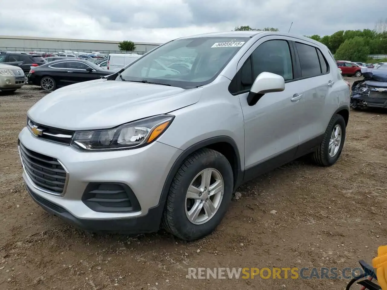 1 Photograph of a damaged car 3GNCJKSB5KL395651 CHEVROLET TRAX 2019