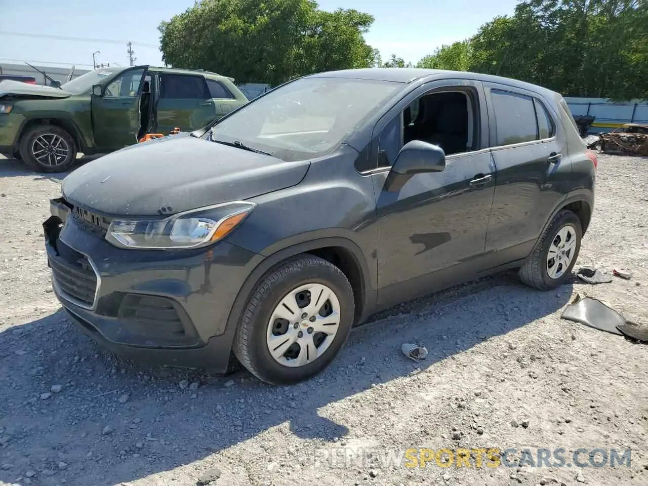 1 Photograph of a damaged car 3GNCJKSB6KL149580 CHEVROLET TRAX 2019
