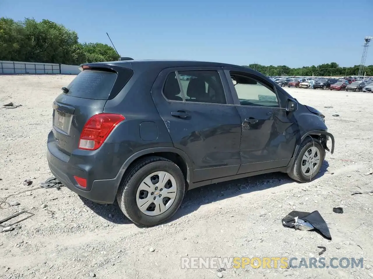 3 Photograph of a damaged car 3GNCJKSB6KL149580 CHEVROLET TRAX 2019