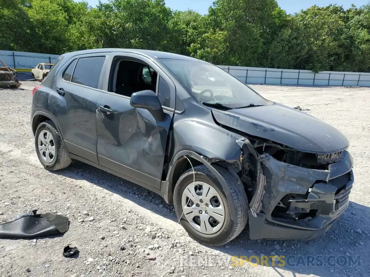 4 Photograph of a damaged car 3GNCJKSB6KL149580 CHEVROLET TRAX 2019