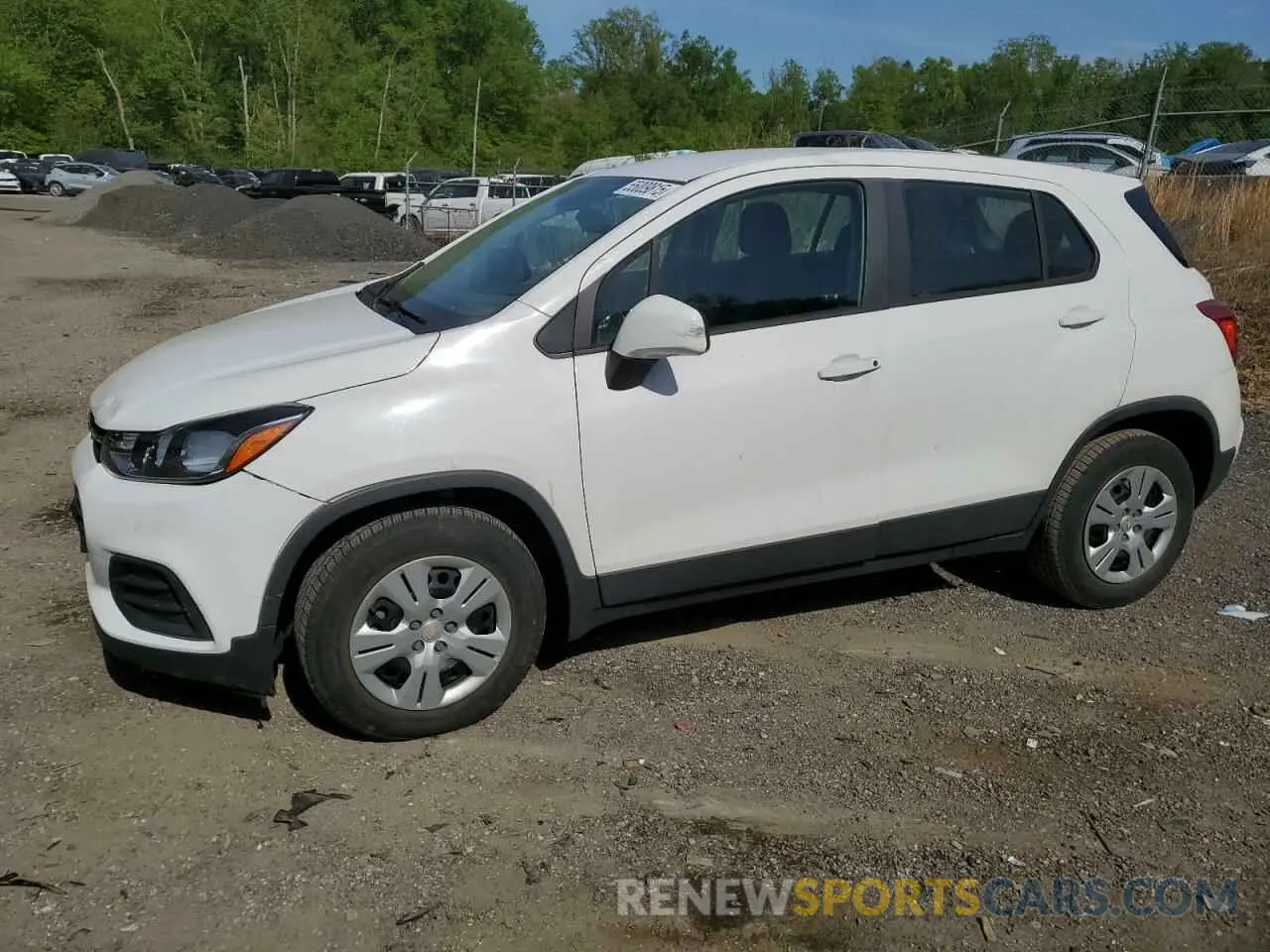 1 Photograph of a damaged car 3GNCJKSB6KL176519 CHEVROLET TRAX 2019