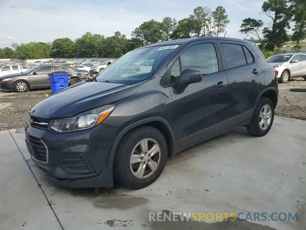 1 Photograph of a damaged car 3GNCJKSB6KL214511 CHEVROLET TRAX 2019