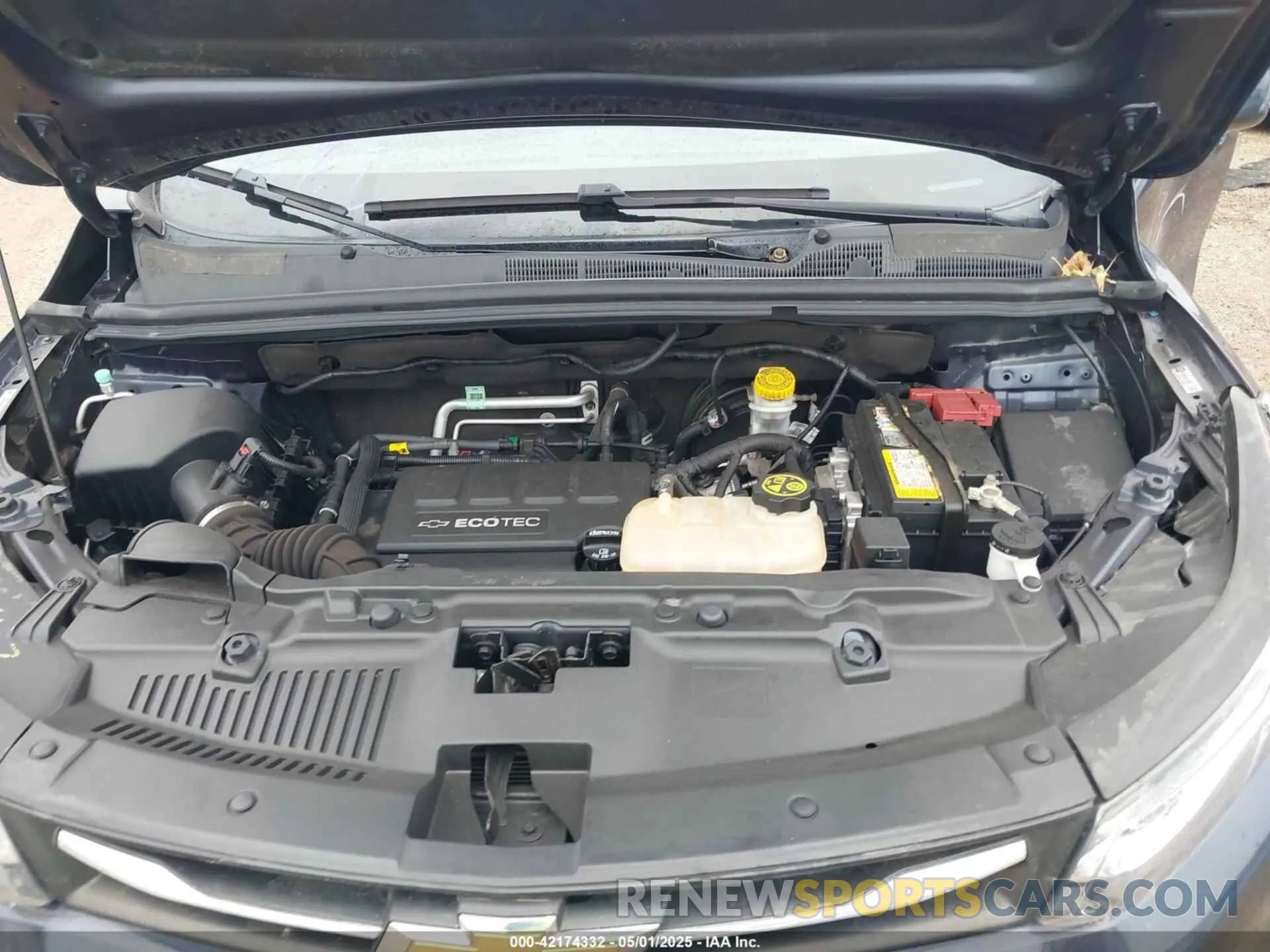 10 Photograph of a damaged car 3GNCJKSB6KL221989 CHEVROLET TRAX 2019