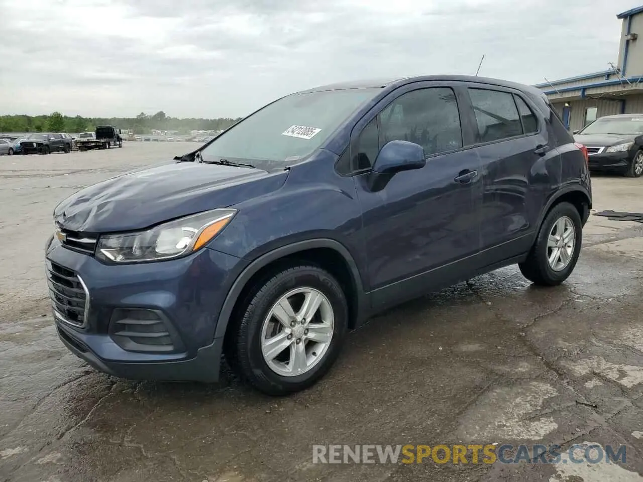 1 Photograph of a damaged car 3GNCJKSB6KL270402 CHEVROLET TRAX 2019