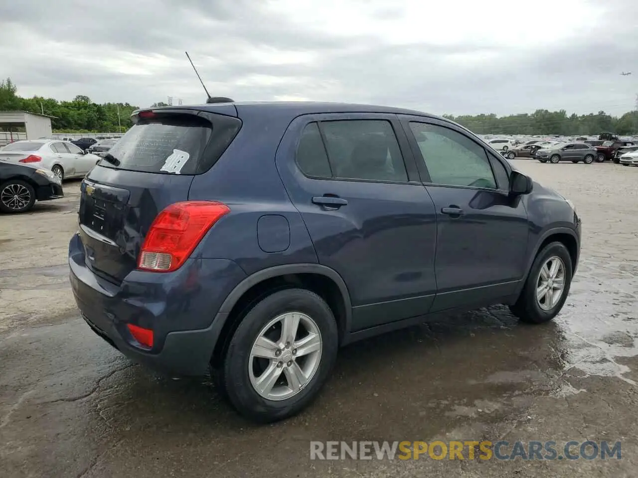 3 Photograph of a damaged car 3GNCJKSB6KL270402 CHEVROLET TRAX 2019
