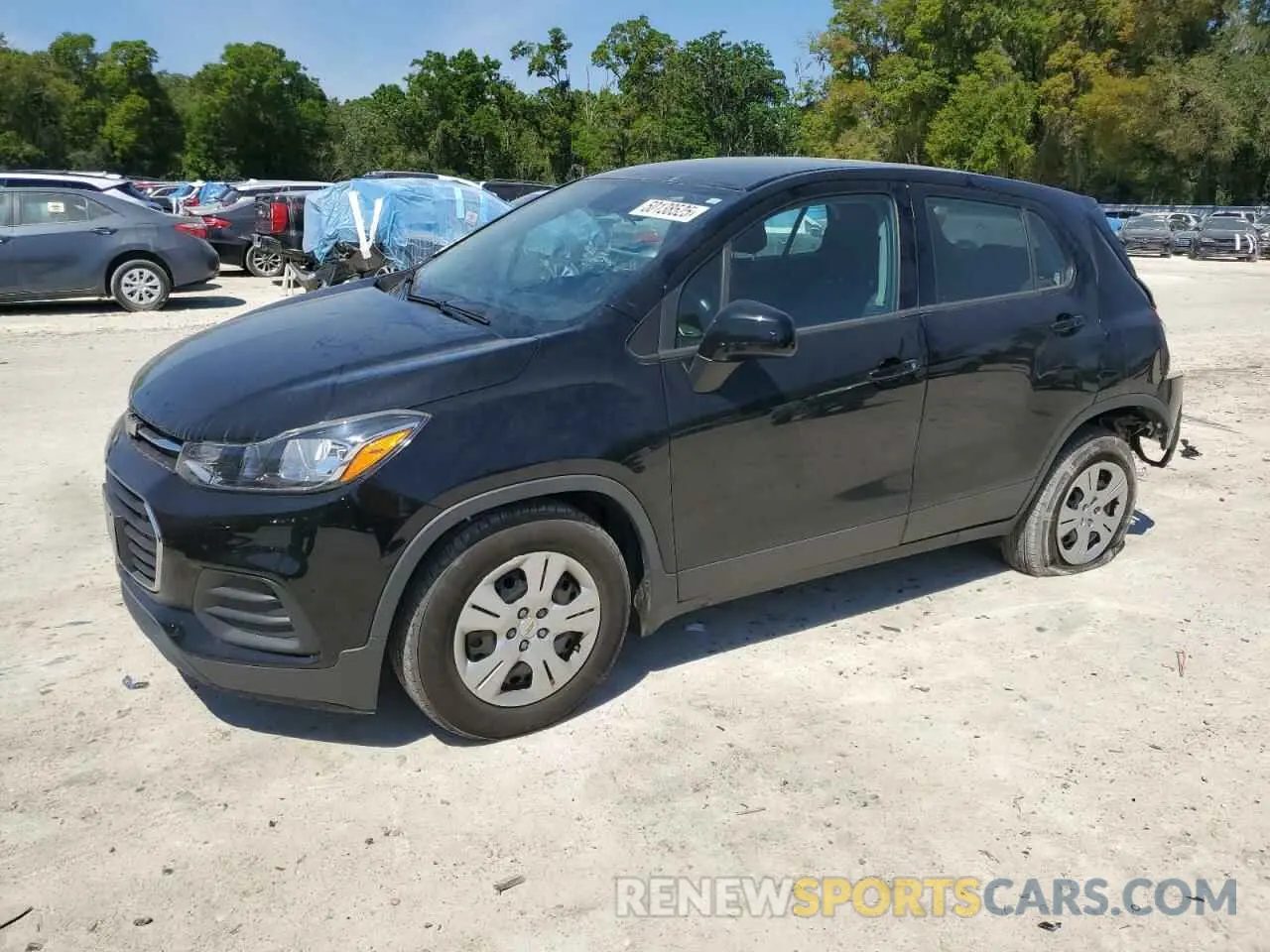 1 Photograph of a damaged car 3GNCJKSB7KL150611 CHEVROLET TRAX 2019