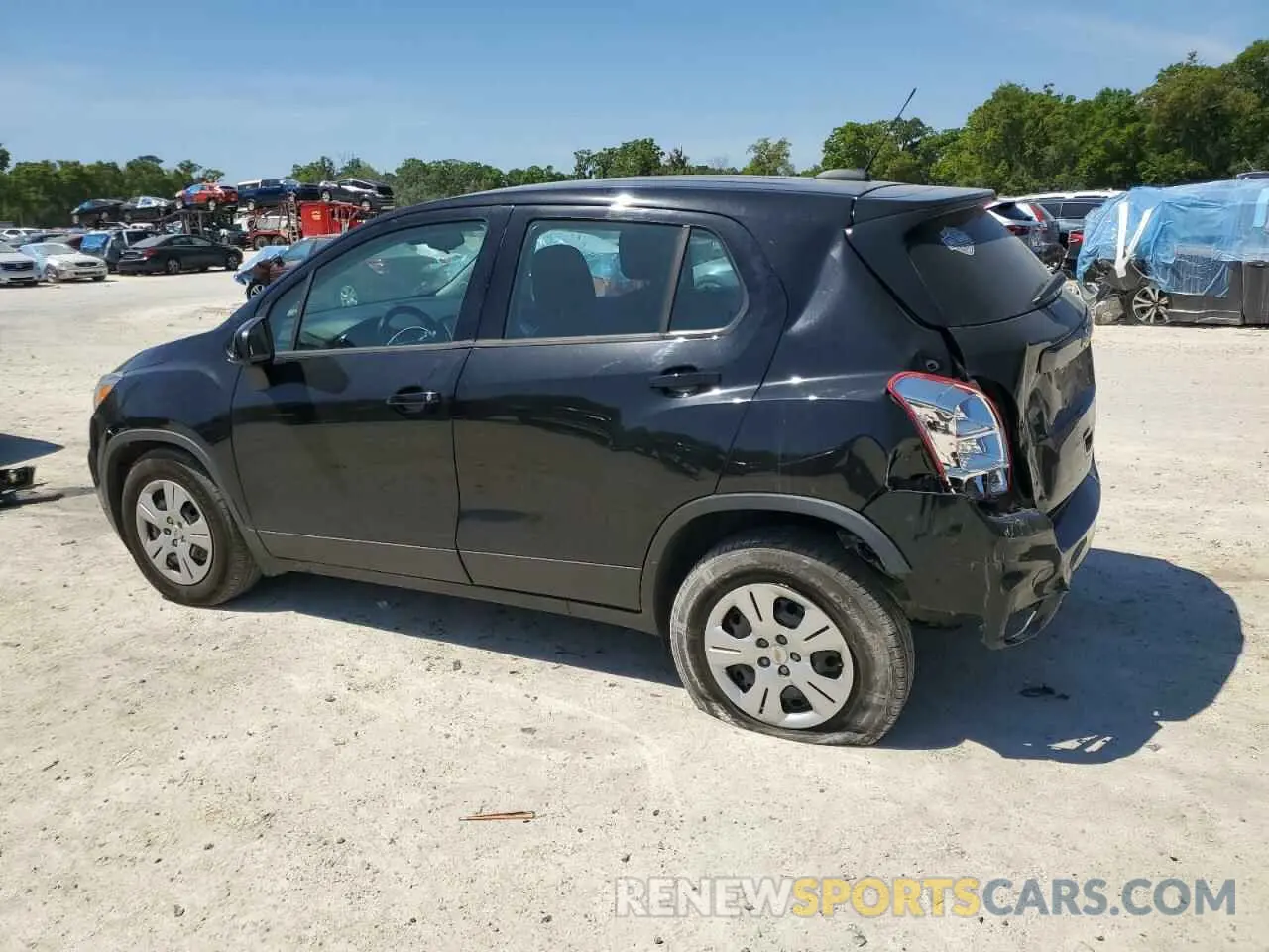 2 Photograph of a damaged car 3GNCJKSB7KL150611 CHEVROLET TRAX 2019
