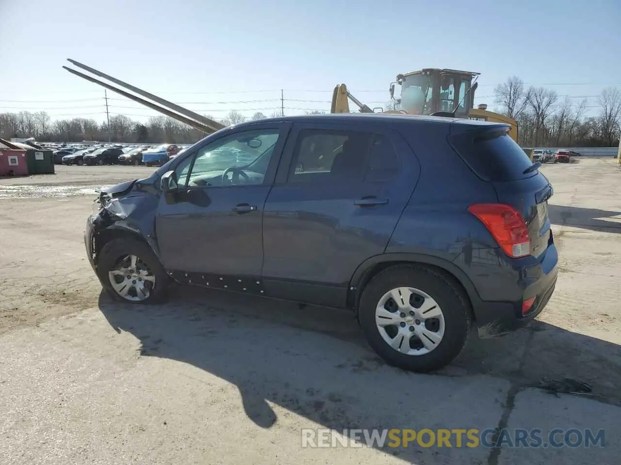 2 Photograph of a damaged car 3GNCJKSB7KL161155 CHEVROLET TRAX 2019