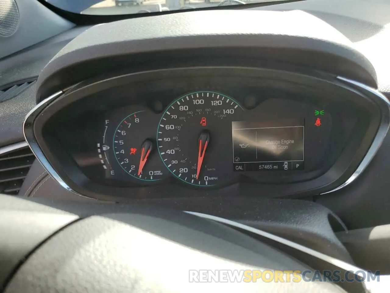 9 Photograph of a damaged car 3GNCJKSB7KL161155 CHEVROLET TRAX 2019