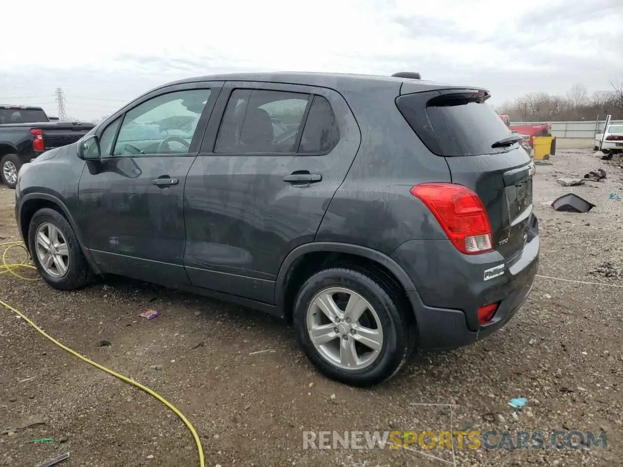 2 Photograph of a damaged car 3GNCJKSB7KL208944 CHEVROLET TRAX 2019