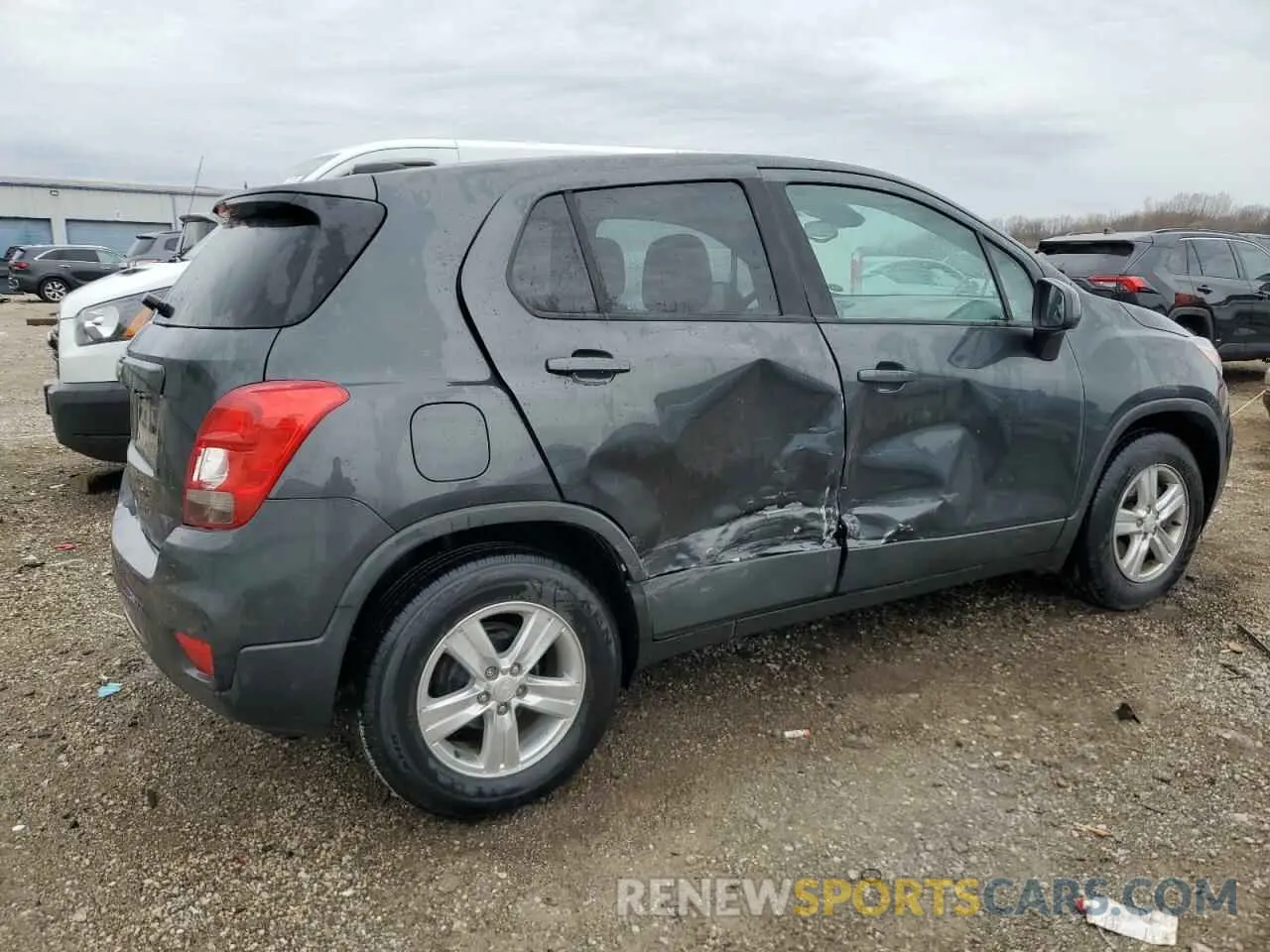3 Photograph of a damaged car 3GNCJKSB7KL208944 CHEVROLET TRAX 2019
